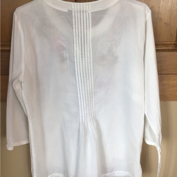 Tribal cotton embroidered tunic blouse - Picture 7 of 7